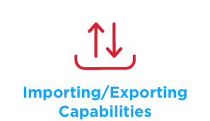 Import/Export Capabilities