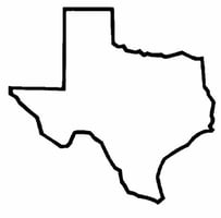 outline of texas