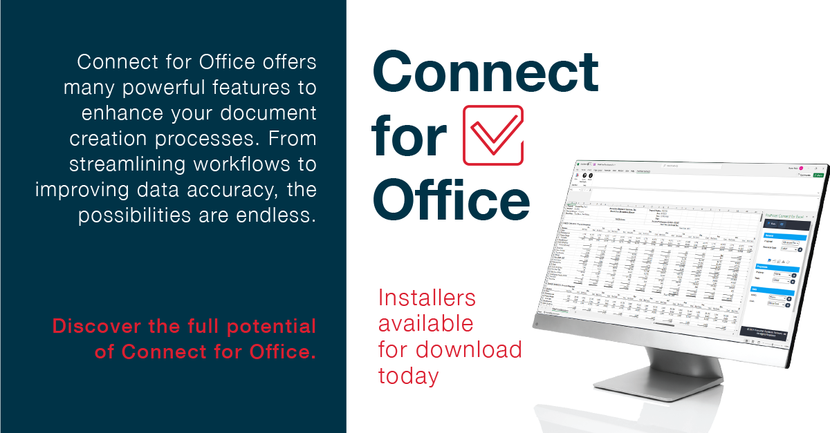 ProPricer Announces Web-Based Upgrade to Connect for Office